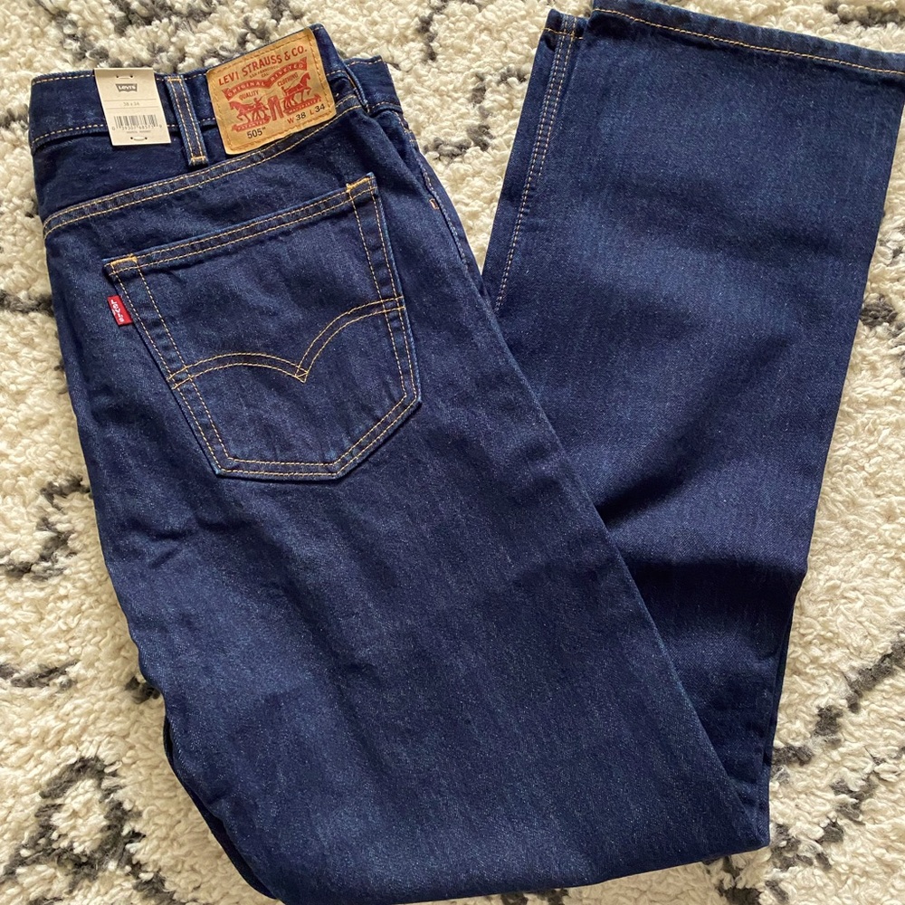 NWT Men’s Levi’s 505 38x34